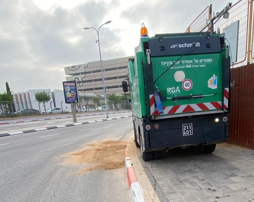 רכב טיאוט שעבד היום באשדוד