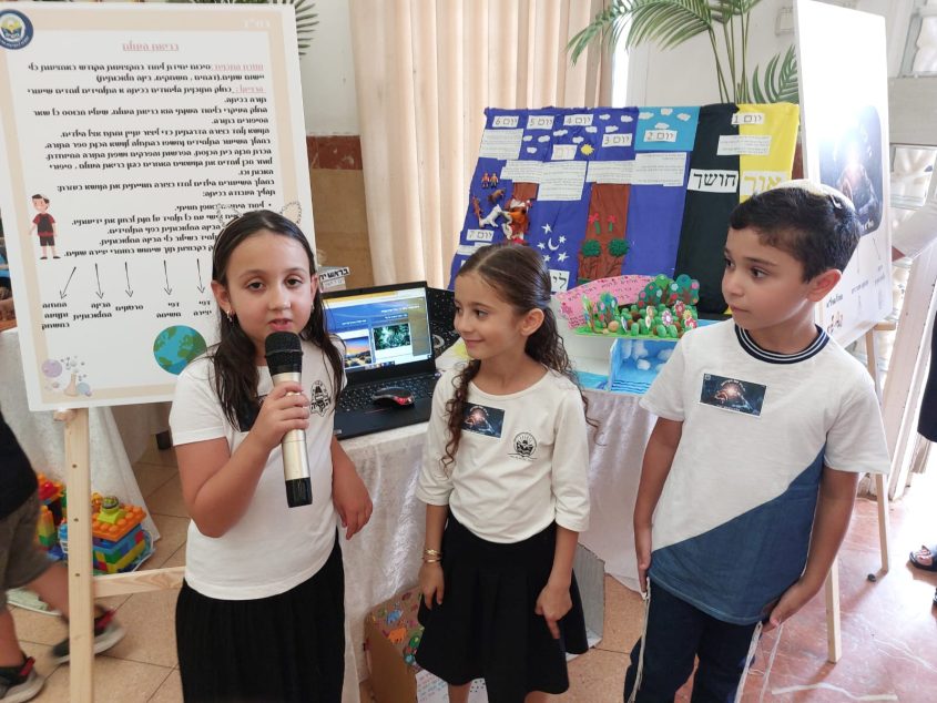 מסיבת הסיום של ביה"ס הקריה. צילום: ביה"ס הקריה