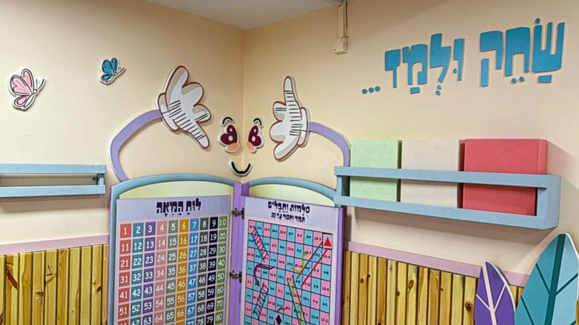 מרחב ציבורי בבתי ספר באשדוד. צילום: מיכאל אלמקיאס