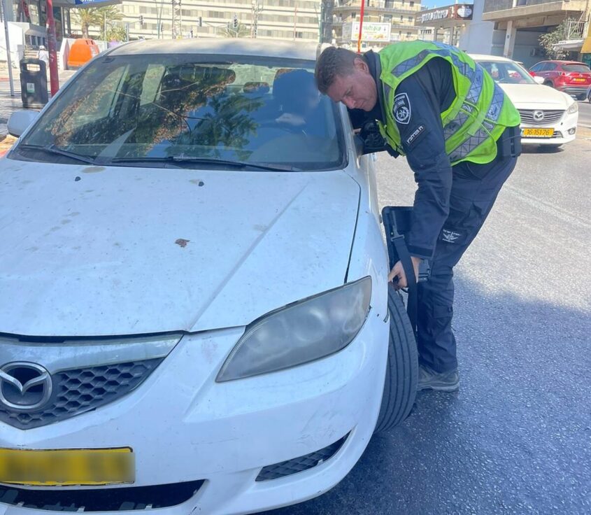 מבצע אכיפה באשדוד. צילום: דוברות המשטרה