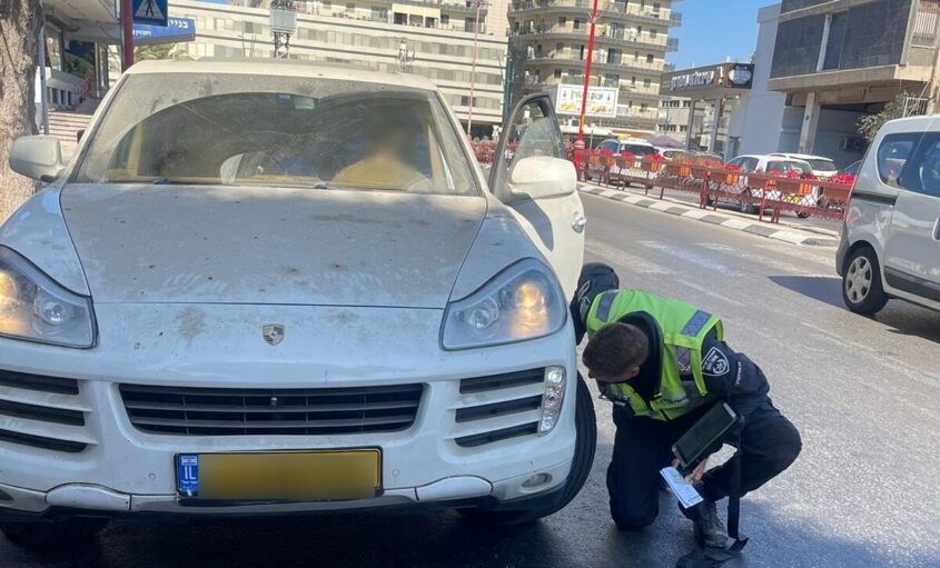 מבצע אכיפה באשדוד. צילום: דוברות המשטרה