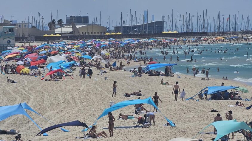 חופי אשדוד. צילום: דוברות עיריית אשדוד