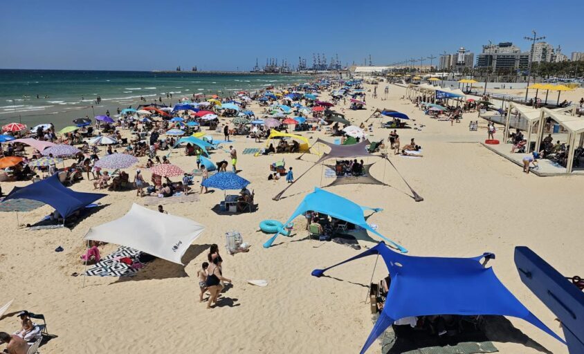 חופי אשדוד. צילום: דוברות עיריית אשדוד