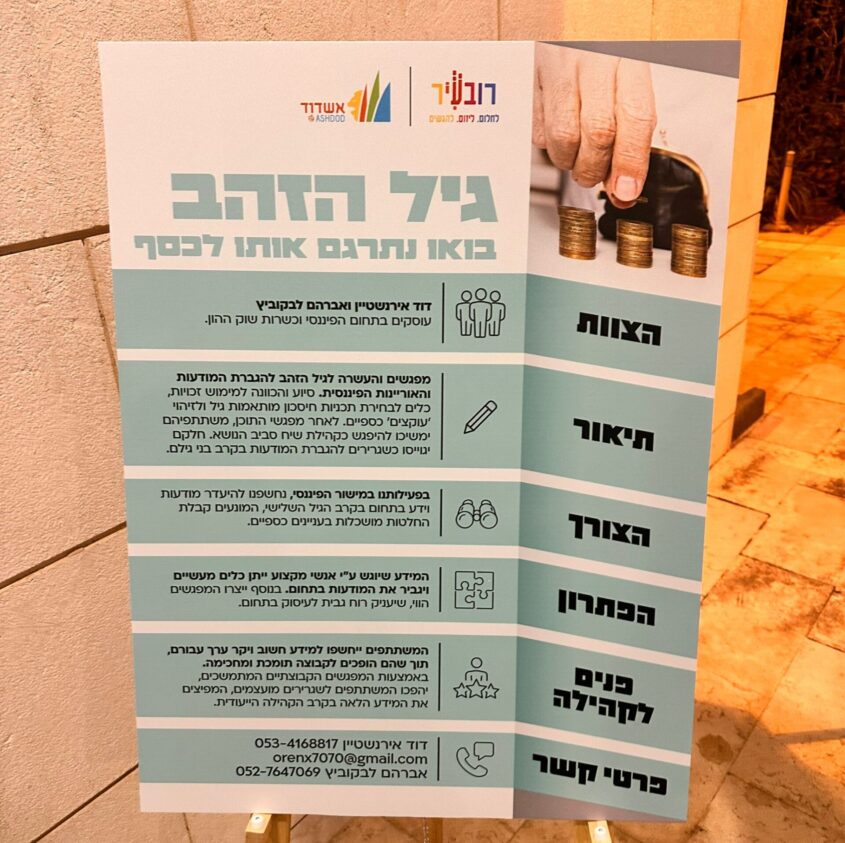 מיזם "רובעיר". צילום: שמואל דוד