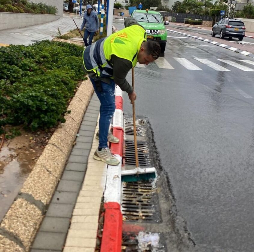 נערכים למזג אוויר חורפי באשדוד